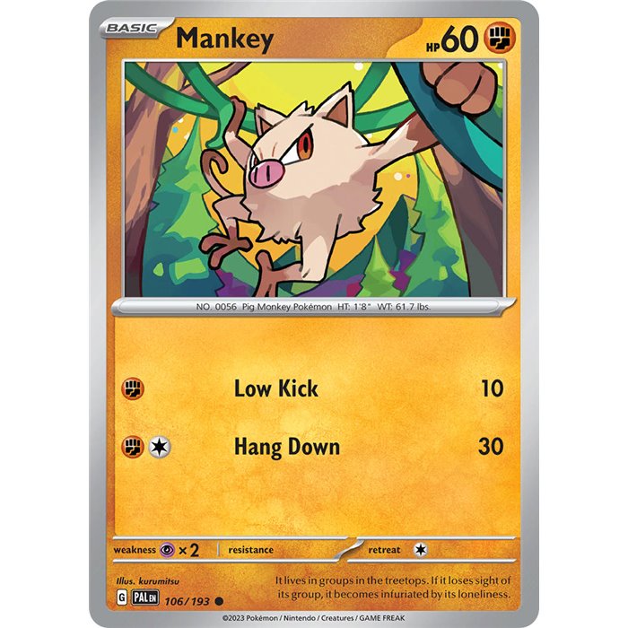 Mankey (Reverse/Holo)