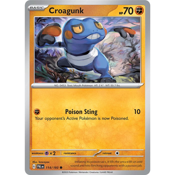 Croagunk (Reverse/Holo)