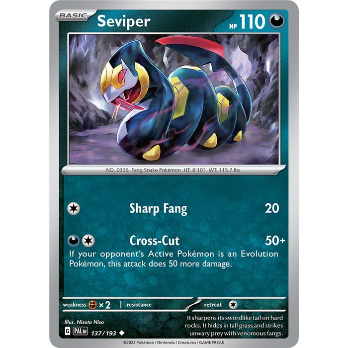 Seviper (Reverse/Holo)
