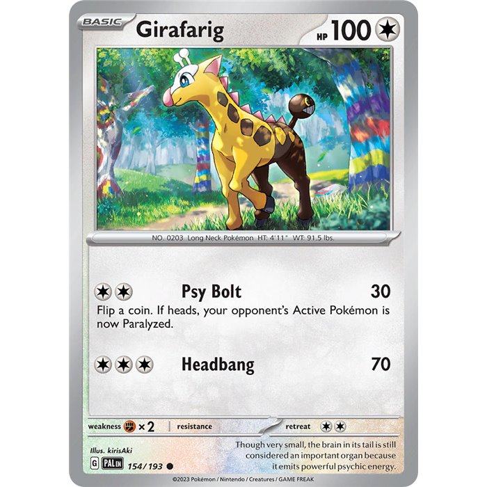 Girafarig (Reverse/Holo)