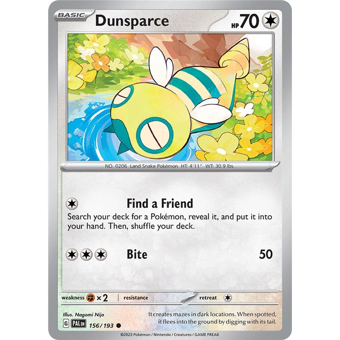 Dunsparce (Reverse/Holo)