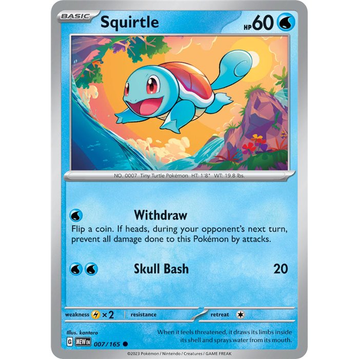 Squirtle (Reverse/Holo)