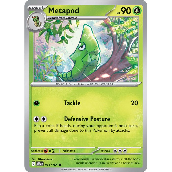 Metapod (Reverse/Holo)