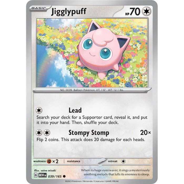Jigglypuff (Reverse/Holo)