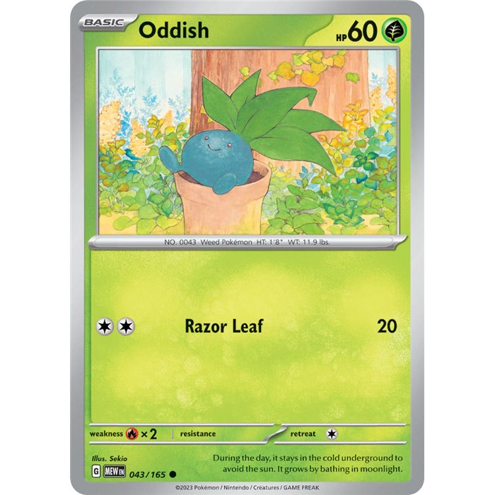 Oddish (Reverse/Holo)