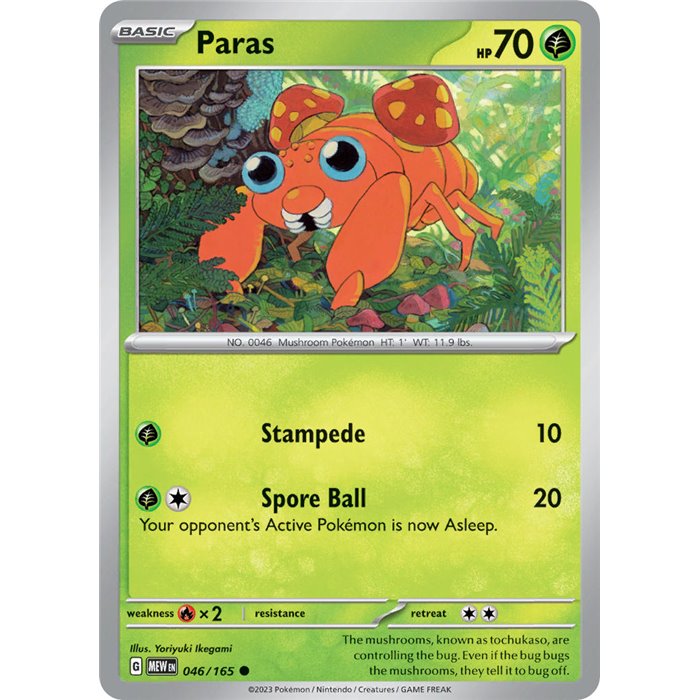 Paras (Reverse/Holo)