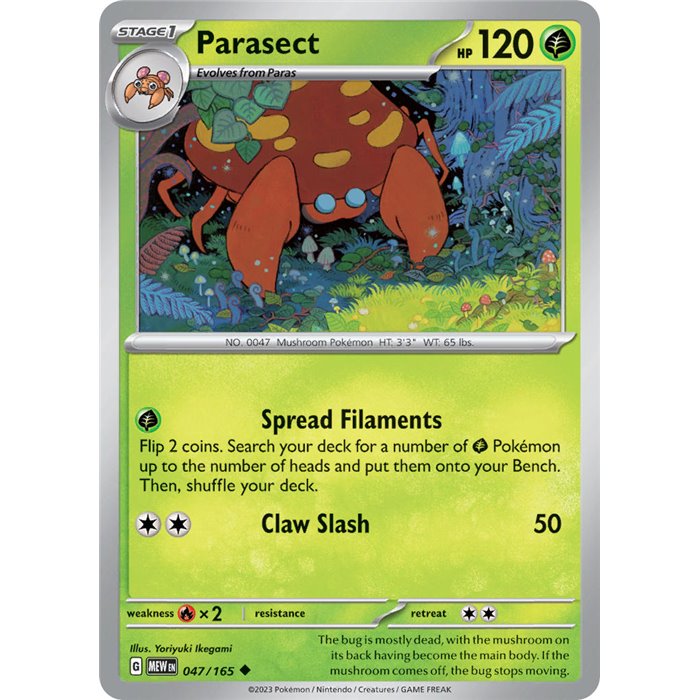Parasect (Reverse/Holo)
