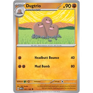 Dugtrio (Reverse/Holo)