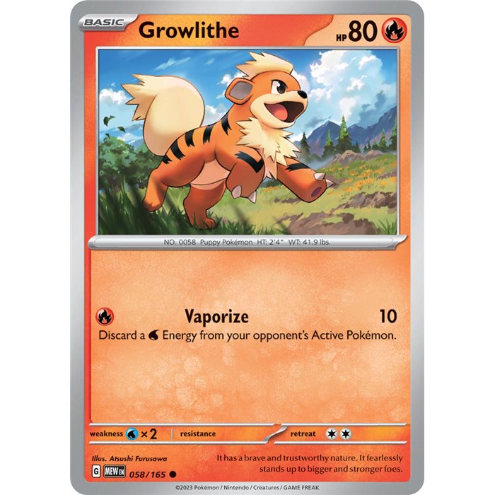 Growlithe (Reverse/Holo)