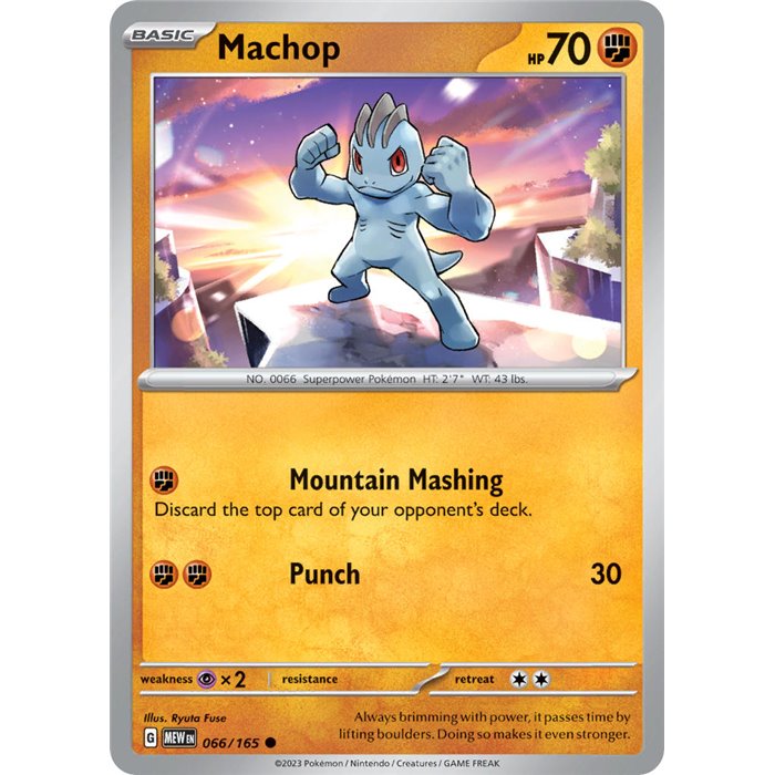 Machop (Reverse/Holo)
