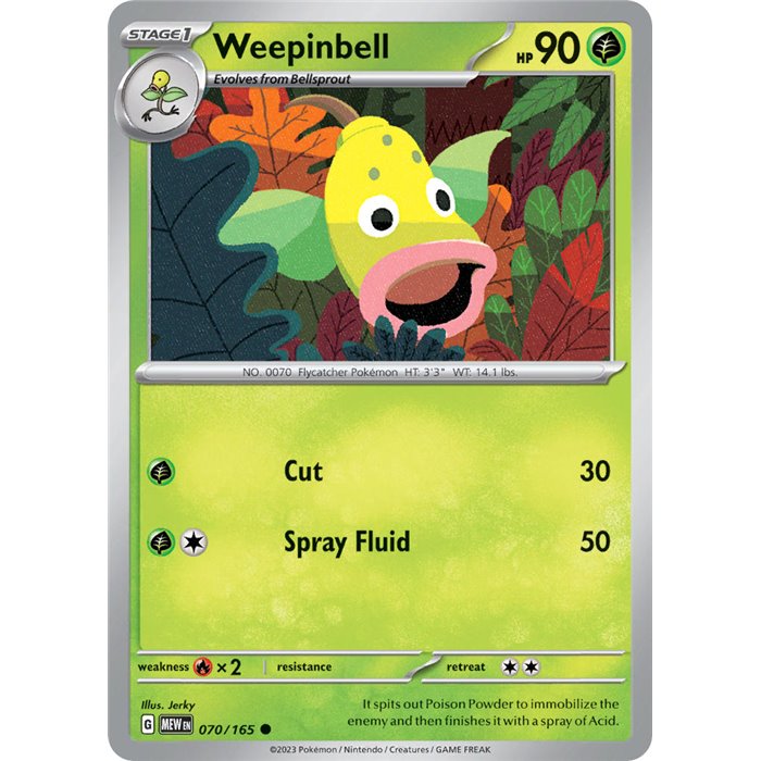 Weepinbell (Reverse/Holo)