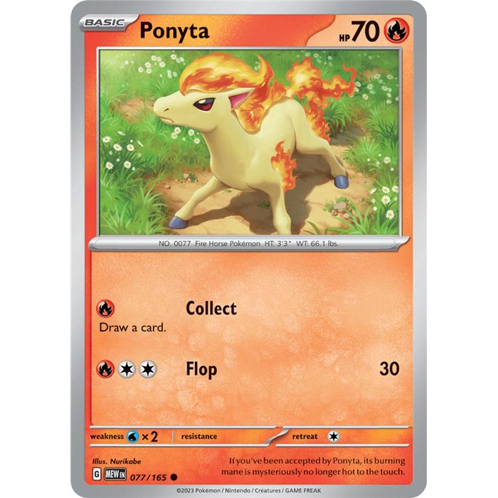 Ponyta (Reverse/Holo)