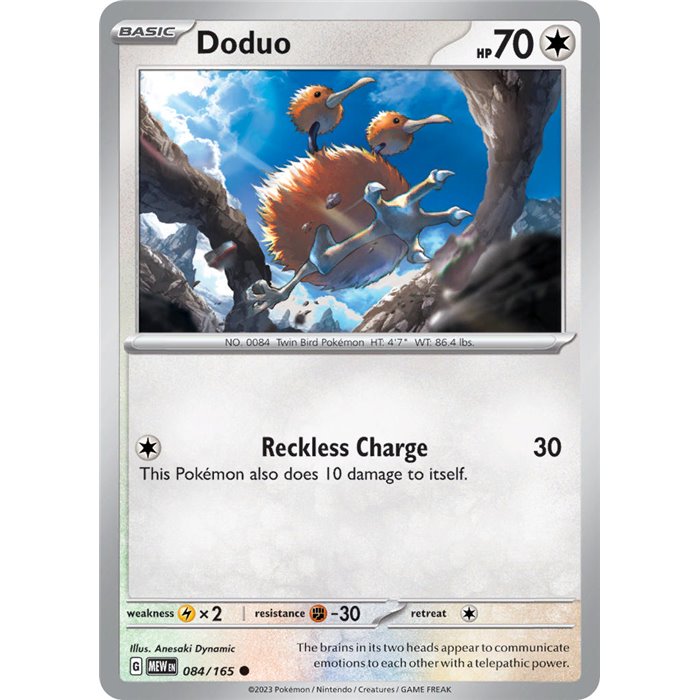 Doduo (Reverse/Holo)