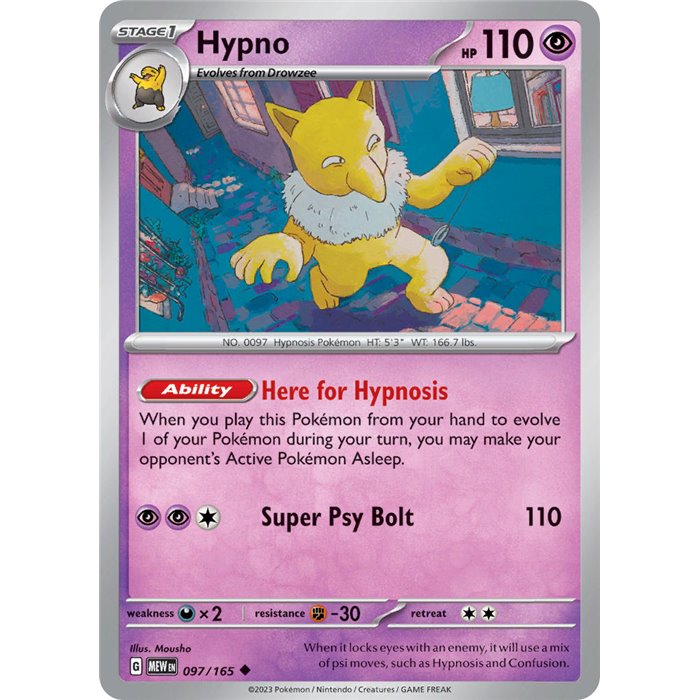 Hypno (Reverse/Holo)