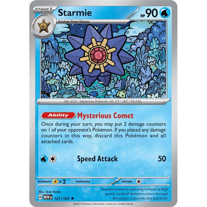Starmie (Reverse/Holo)