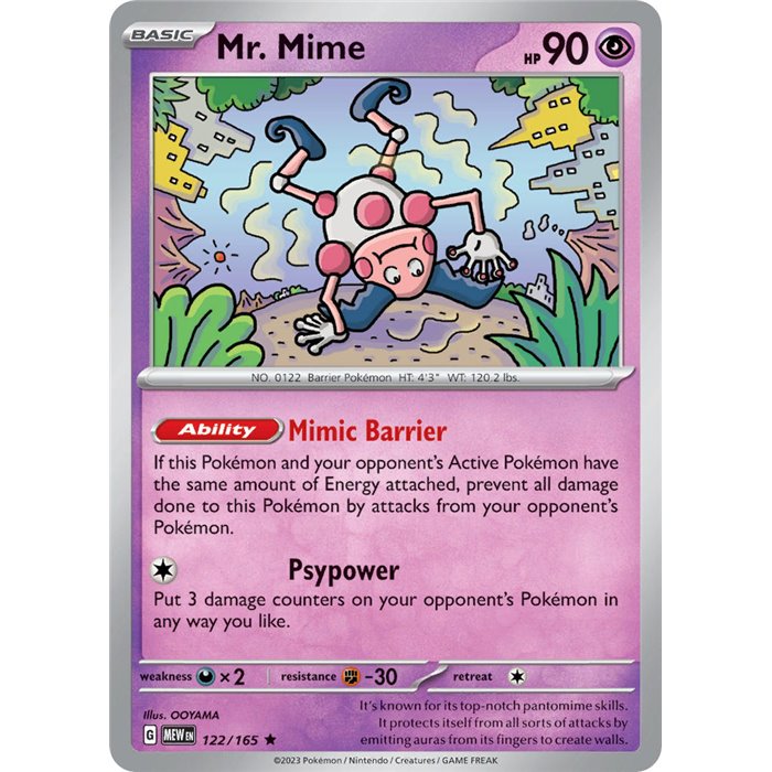 Mr. Mime (Reverse/Holo)