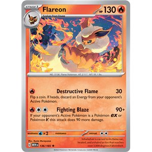 Flareon (Reverse/Holo)