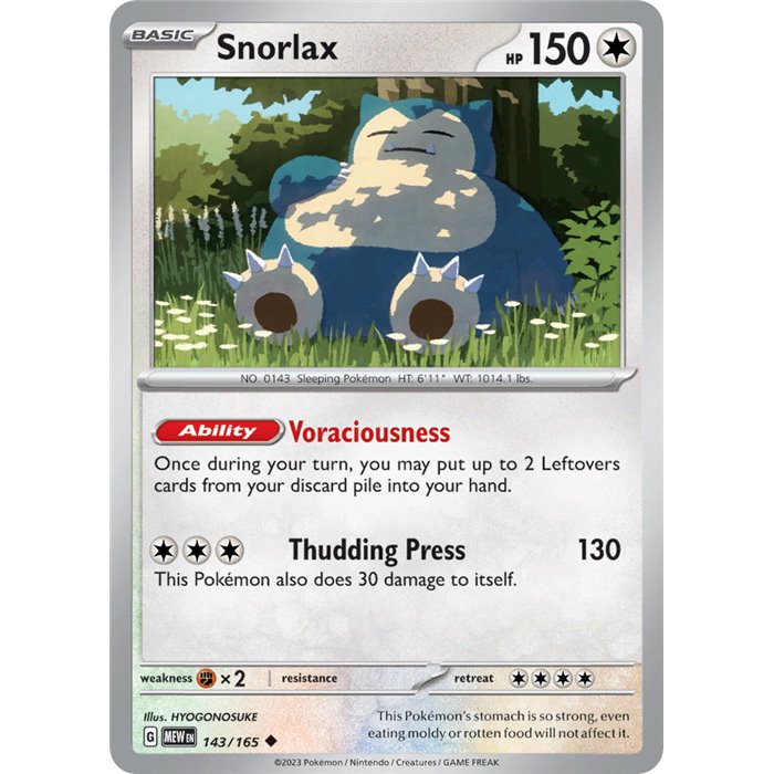 Snorlax (Reverse/Holo)