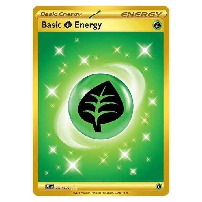 Basic Grass Energy (Hyper Rare) – SV2 Paldea Evolved | Carta POKEMON en México