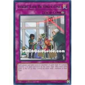 There Can Be Only One (Collector Rare) – Wild Survivors | Carta YUGIOH en México