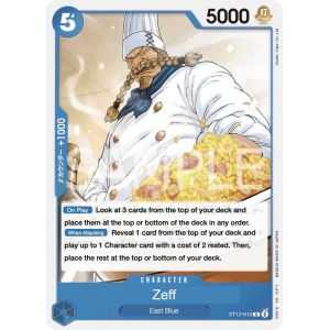 Zeff (Common) – ONE PIECE DECKS | Carta ONE PIECE en México