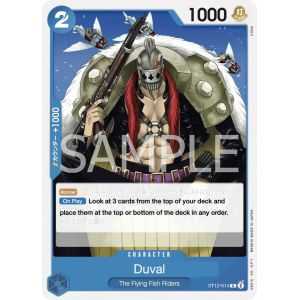 Duval (Common) – ONE PIECE DECKS | Carta ONE PIECE en México