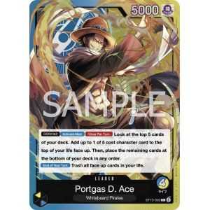 Portgas.D.Ace (Leader) – ONE PIECE DECKS | Carta ONE PIECE en México