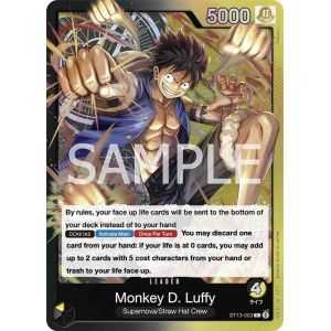 Monkey.D.Luffy (Leader) – ONE PIECE DECKS | Carta ONE PIECE en México