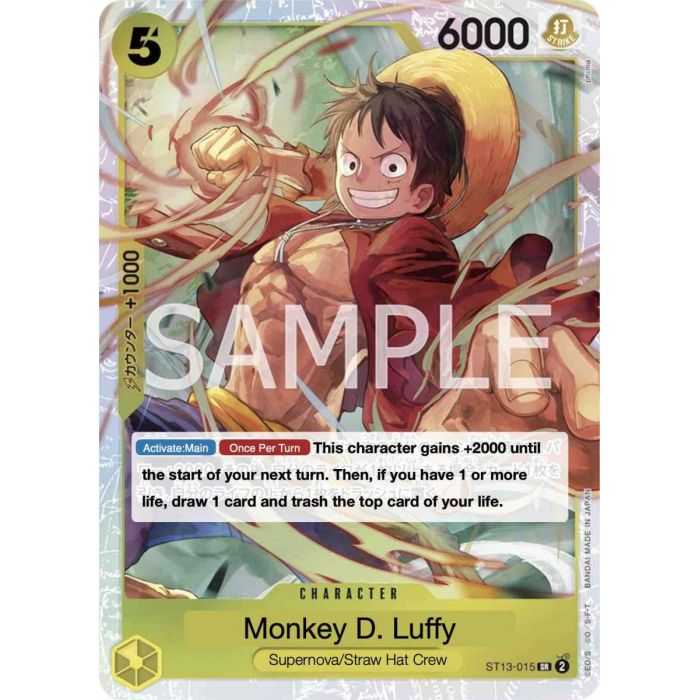 Monkey.D.Luffy (Super Rare) – ONE PIECE DECKS | Carta ONE PIECE en México