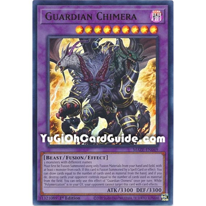 Guardian Chimera (Prismatic Collector Rare)