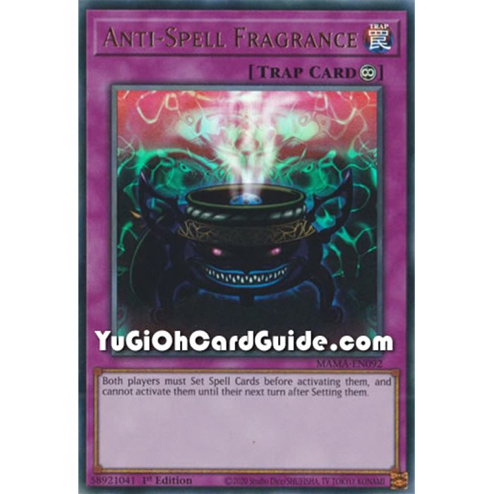 Anti-Spell Fragrance (Platinum Secret Rare)