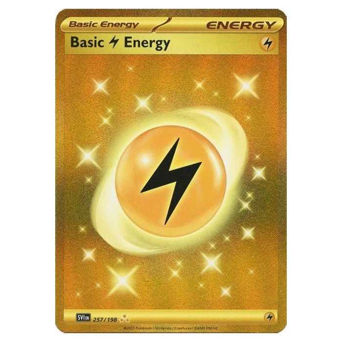 Basic Lightning Energy (Hyper Rare) – SV1 Scarlet & Violet | Carta POKEMON en México