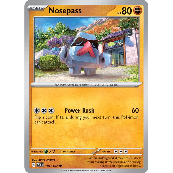 Nosepass (Common/Reverse Holofoil)