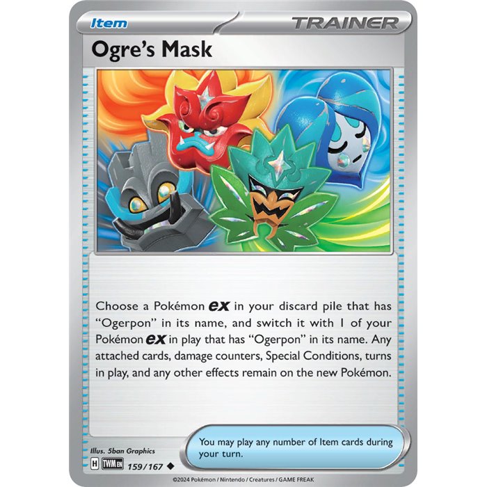 Ogre's Mask (Uncommon/Reverse Holofoil)