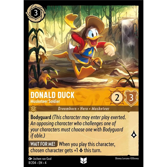 Donald Duck - Musketeer Soldier (Uncommon)