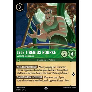 Lyle Tiberius Rourke - Cunning Mercenary (Super Rare)