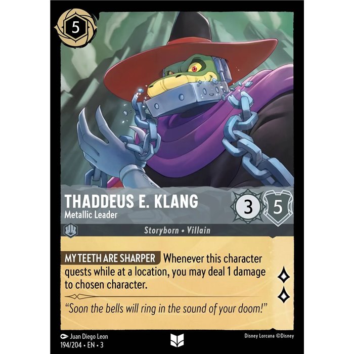 Thaddeus E. Klang - Metallic Leader (Uncommon)