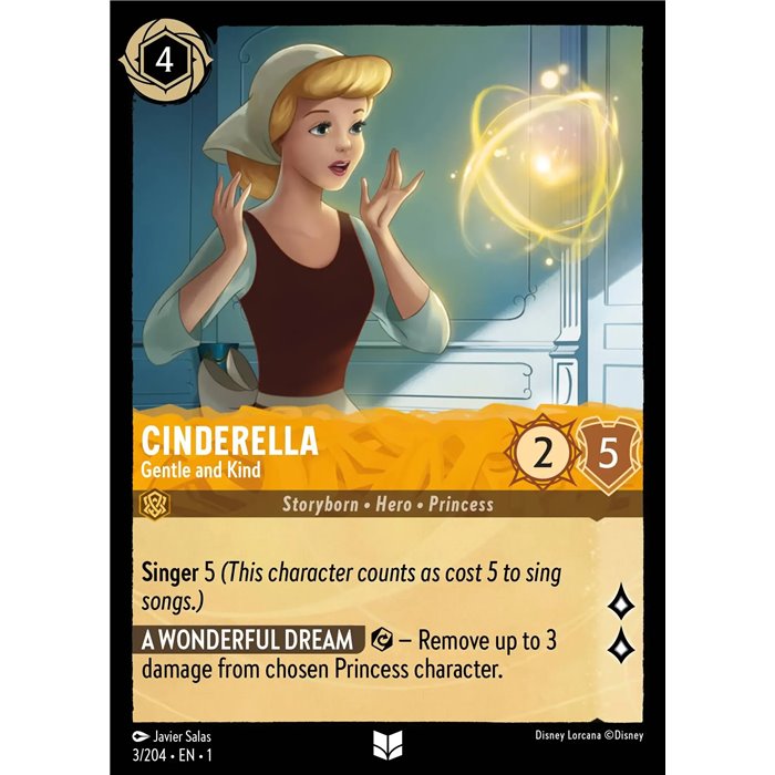 Cinderella - Gentle and Kind (Uncommon)