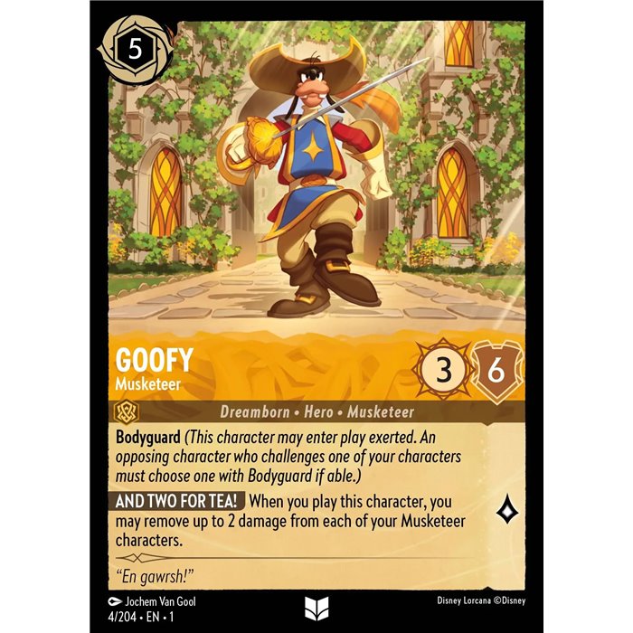 Goofy - Musketeer (Uncommon)