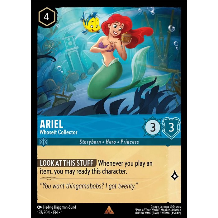 Ariel - Whoseit Collector (Rare)