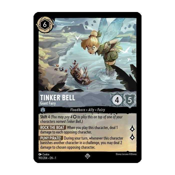 Tinker Bell - Giant Fairy (Super Rare) – The First Chapter | Carta LORCANA en México