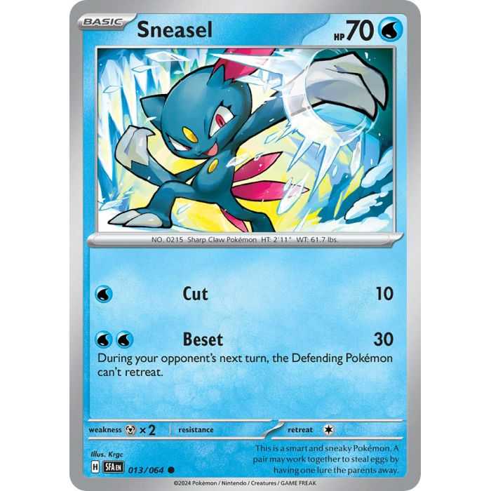 Sneasel (Common) – SV6.5 Shrouded Fable | Carta POKEMON en México