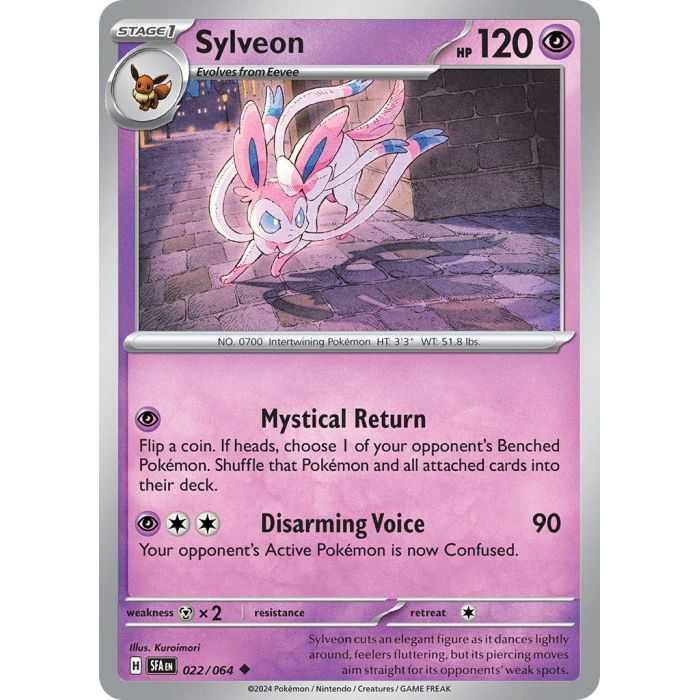 Sylveon (Uncommon) – SV6.5 Shrouded Fable | Carta POKEMON en México