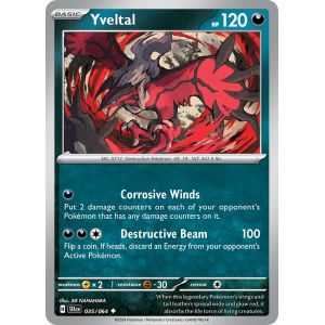Yveltal (Uncommon) – SV6.5 Shrouded Fable | Carta POKEMON en México