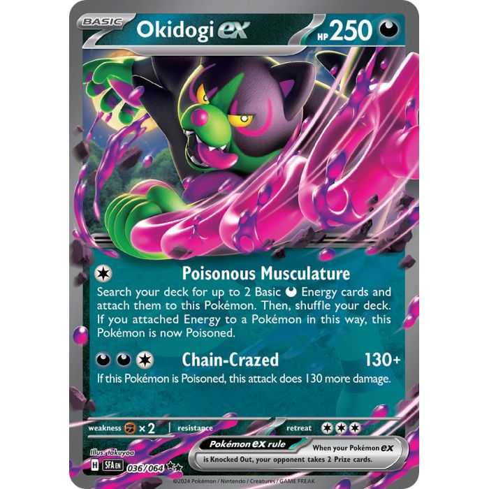 Okidogi ex (Double Rare) – SV6.5 Shrouded Fable | Carta POKEMON en México