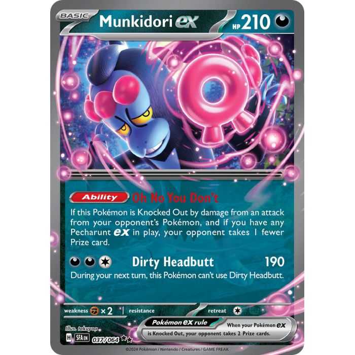 Munkidori ex (Double Rare) – SV6.5 Shrouded Fable | Carta POKEMON en México