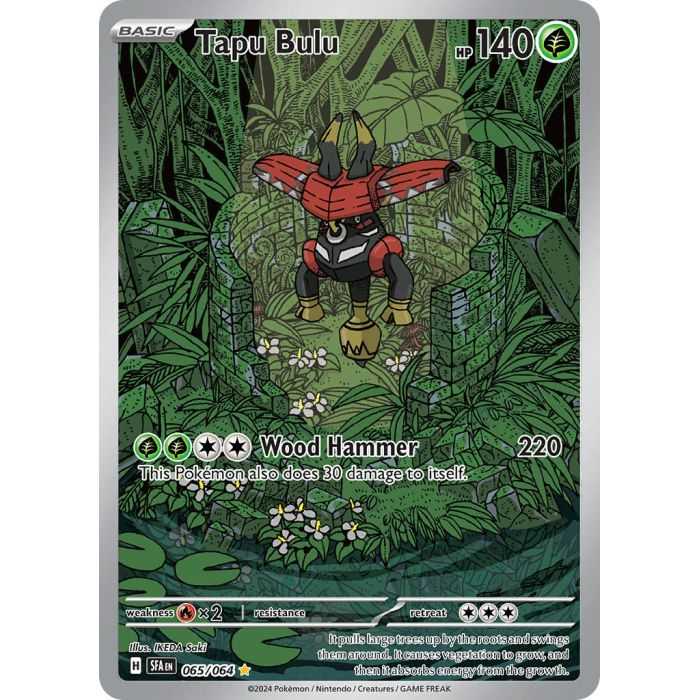 Tapu Bulu (Illustration Rare) – SV6.5 Shrouded Fable | Carta POKEMON en México