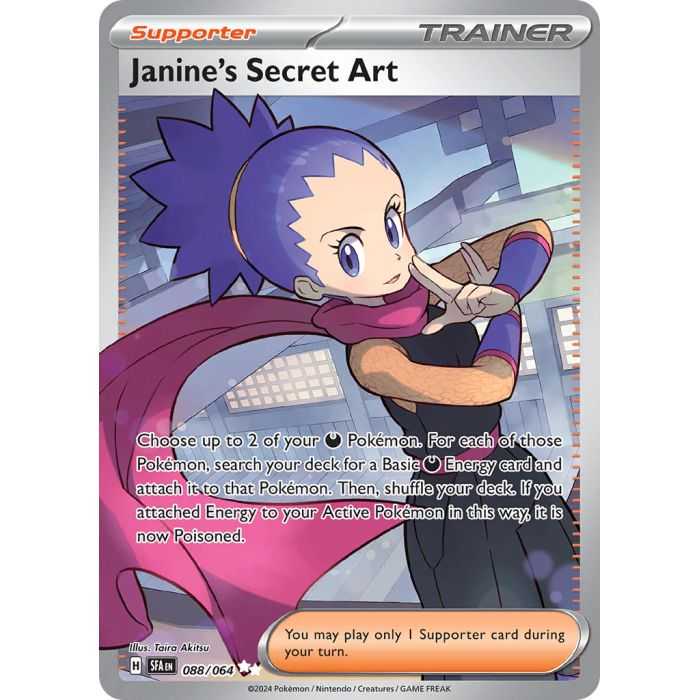 Janine’s Secret Art (Full Art) – SV6.5 Shrouded Fable | Carta POKEMON en México