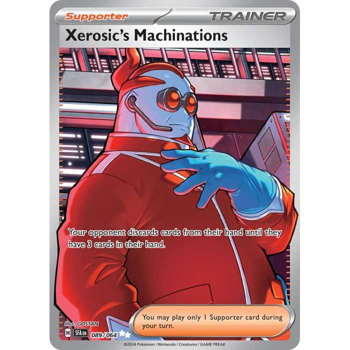Xerosic’s Machinations (Full Art) – SV6.5 Shrouded Fable | Carta POKEMON en México