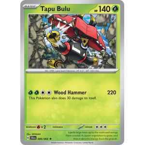 Tapu Bulu (Rare/Reverse Holofoil) – SV6.5 Shrouded Fable | Carta POKEMON en México